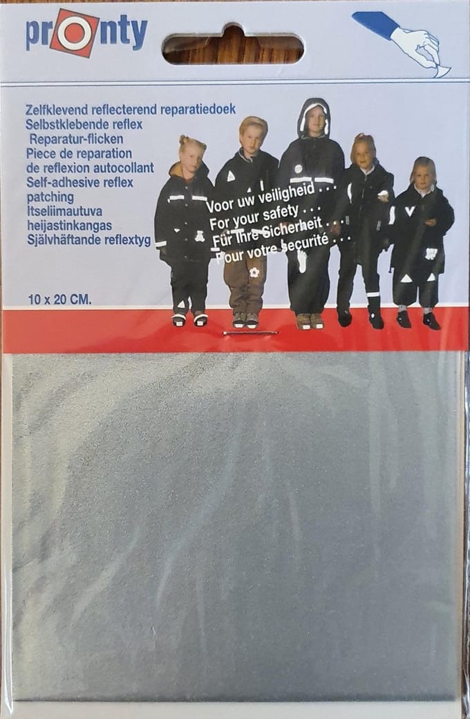 zelfklevende reflecterend reparatiedoek