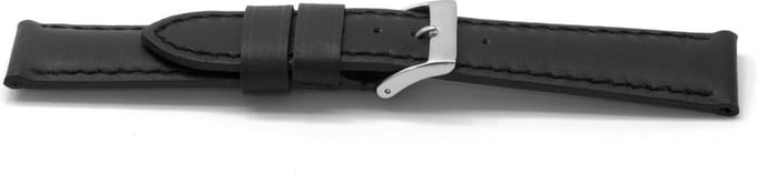 Horlogeband I122 Kayak Zwart 24x22mm