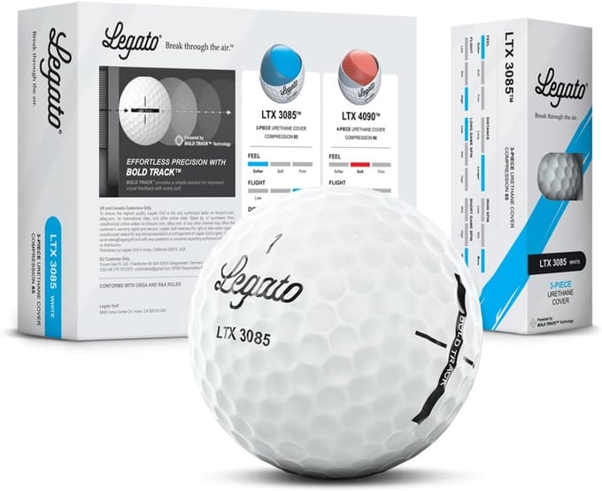 3 stuks Golfballen voor Maximaal Afstand en Controle