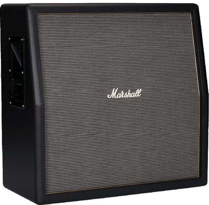 Marshall Origin412A 4x12 inch speakerkast schuin