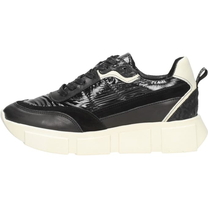 Tango Norah 1 Lage sneakers - Leren Sneaker - Dames - Zwart - Maat 37