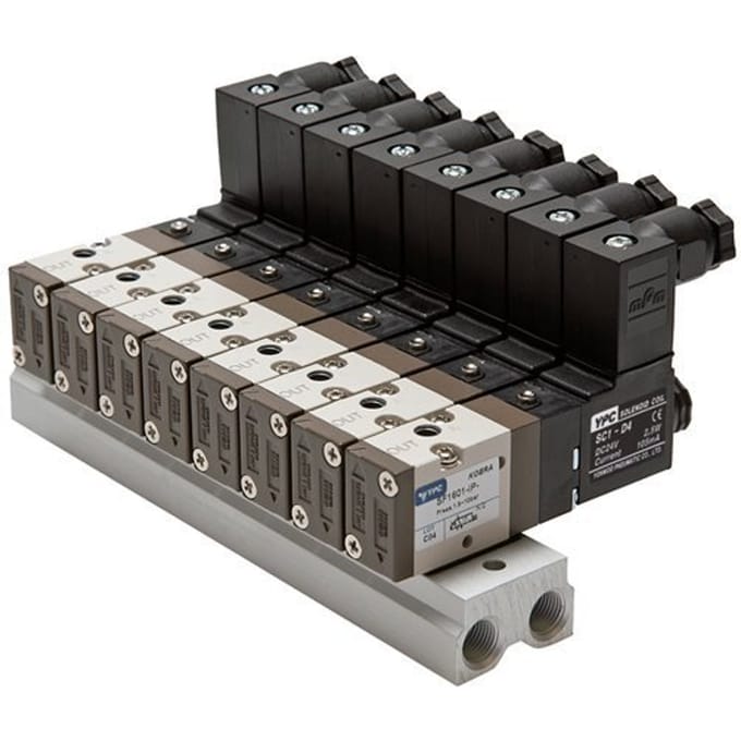 Manifold 9-Stations YPC SF1000 3/2-weg