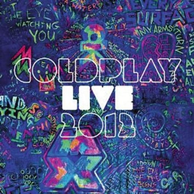 Coldplay CD - Live 2012 - voor Geen - standaard