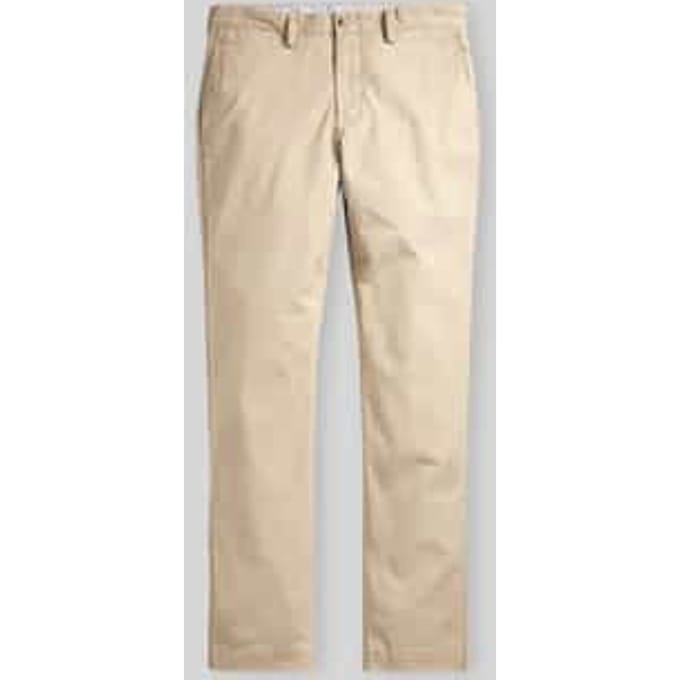 regular fit chino van katoenmix