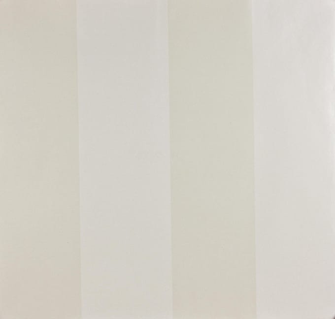 Dutch Wallcoverings Vliesbehang streep - wit