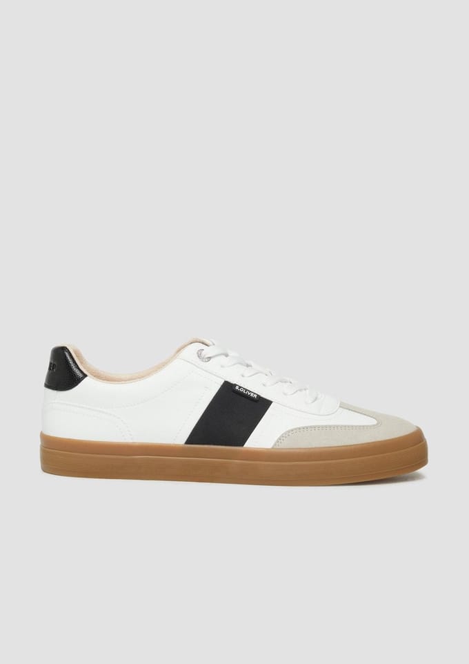s.Oliver - male - Multicolour sneaker met streepdetail
