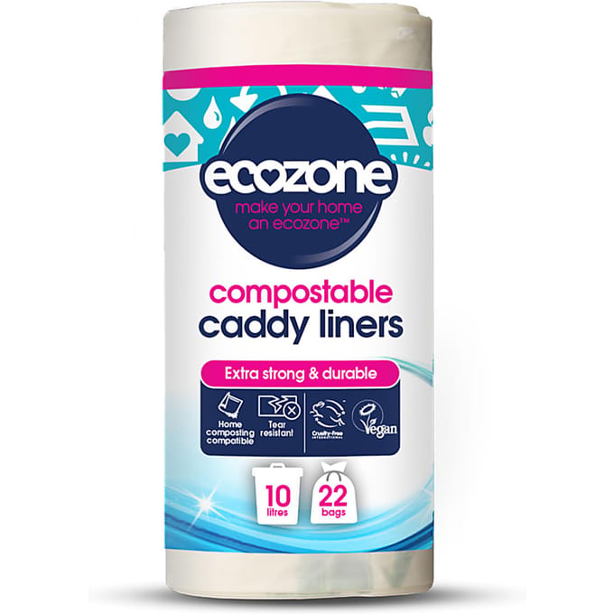 Ecozone Eco Afbreekbare Zakken 10L 22 zakken