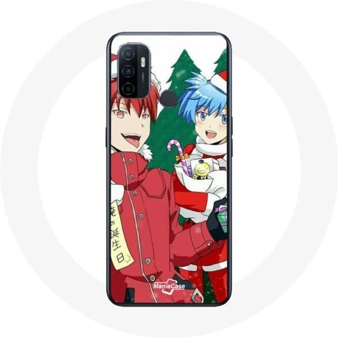Coque pour Oppo A53 Karma et Nagisa Assassination Classroom Anime Christmas day