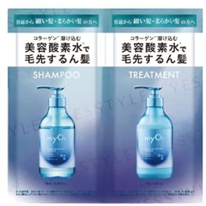 BEAUTE DE MODE - myO2 Water Coat Shampoo & Treatment Sleek Moist Trial Set 10ml+10g