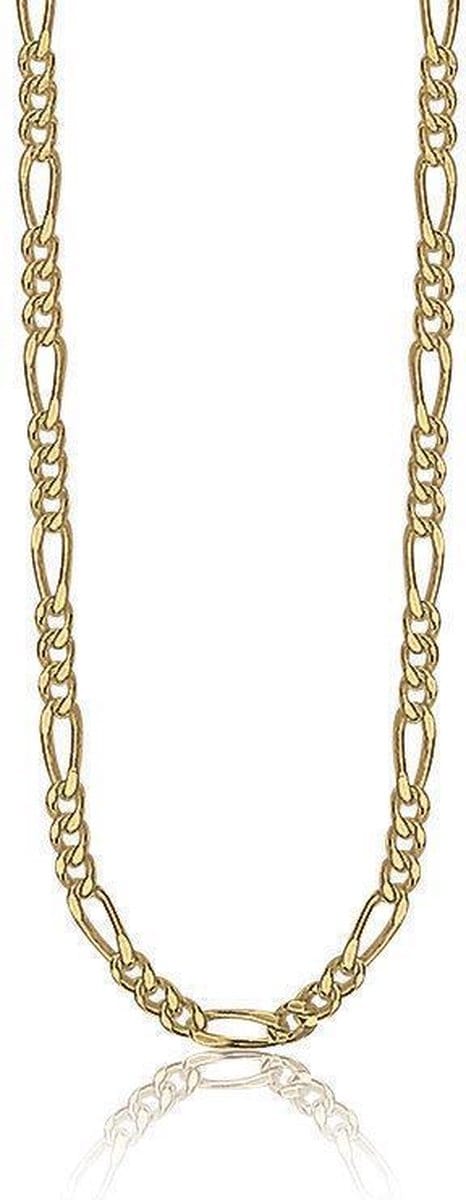 Montebello Ketting Figaro - 925 Zilver Verguld - 40cm - 1mm