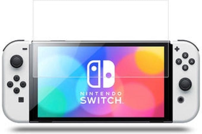 New Age Devi - 2 Screen Protector 9H Gehard Glas Cover geschikt Voor Switch OLED wordt2 Screen Protector 9H Gehard Glas Cover - geschikt Voor Switch - OLED