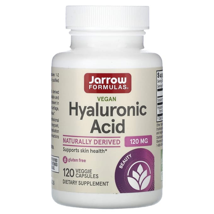 Jarrow Formulas, acide hyaluronique, 50 mg, 120 capsules végétales