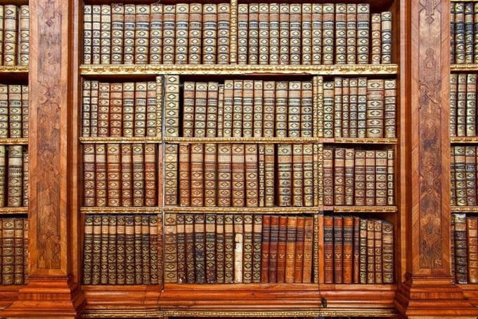 Fotobehang - Library 375x250cm - Vliesbehang