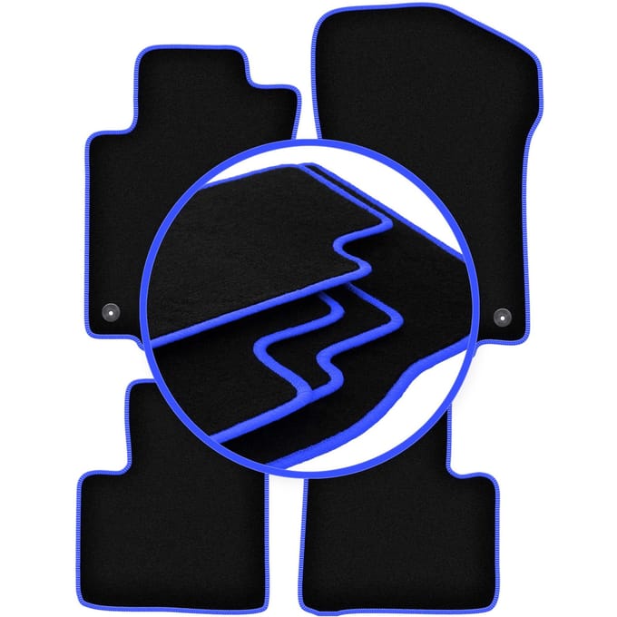 CARLUX-BLUE automatten voor: Mercedes GL I X164 SUV (2006-2012)