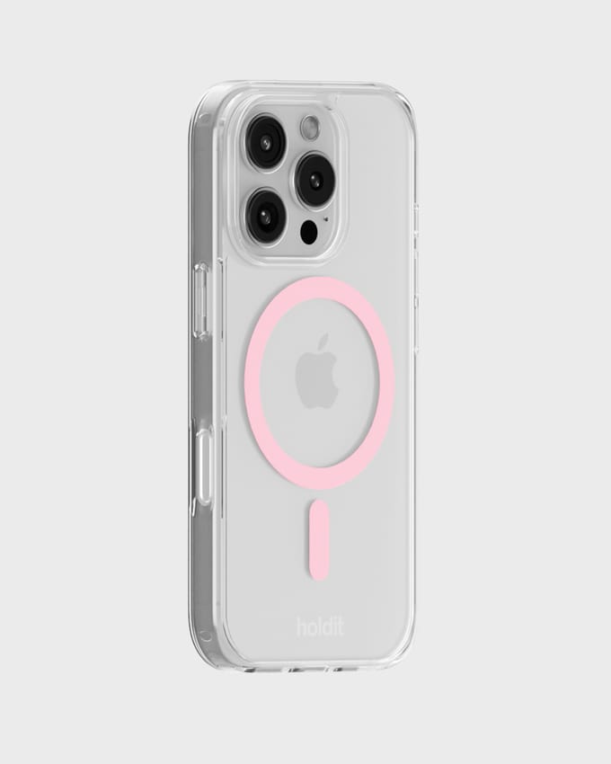 Phone Case Transparent Magsafe Compatible Pink / Transparent iPhone 16 Pro