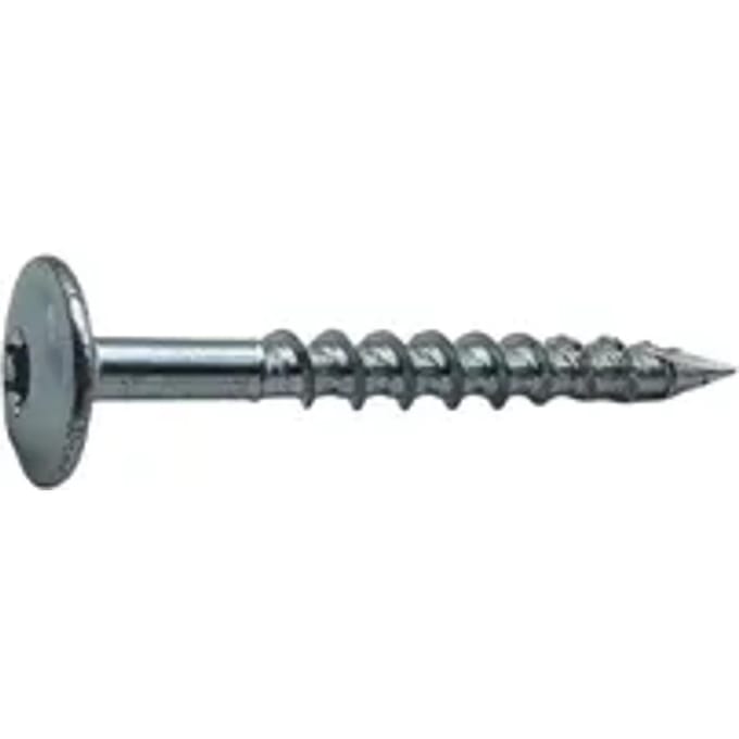 Sencys Spaanplaatschroef Gegalvaniseerd Verzonken Kop Torx - 8x80mm - 4 Stuks