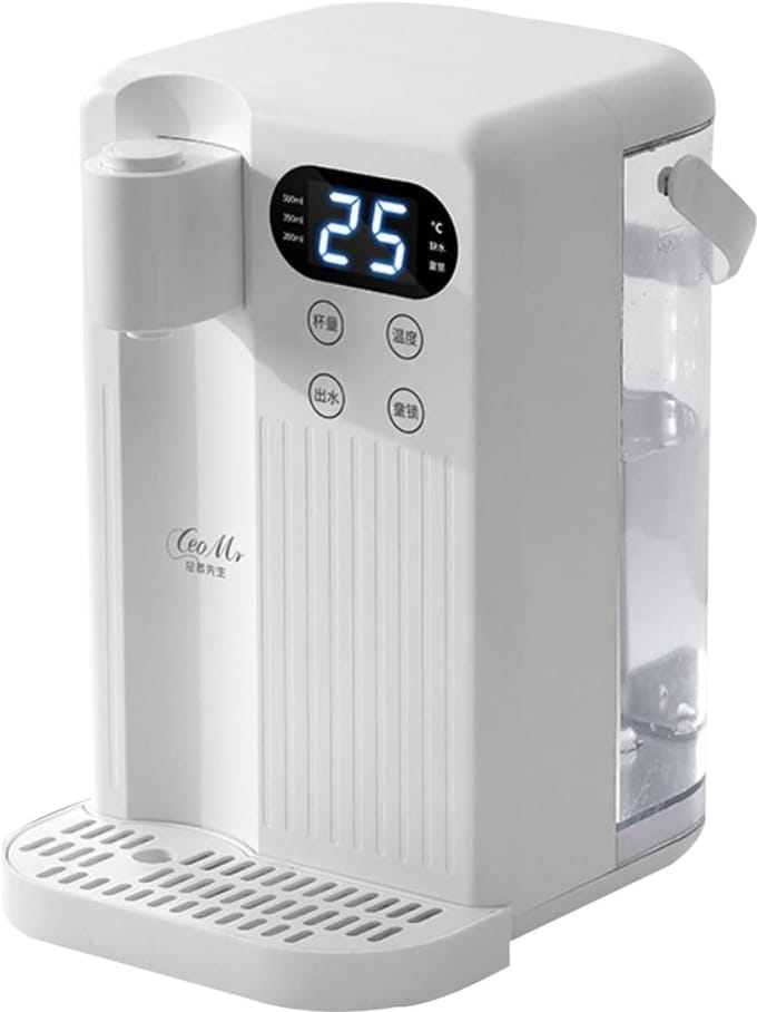 Heetwaterdispenser - Direct Warm Water - Snel Drankjes Maken - 3 Seconden Opwarmtijd - 3 Liter Capaciteit