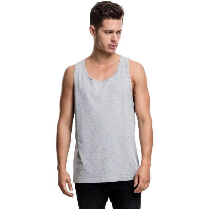 Urban Classics - Basic Tanktop - S - Grijs