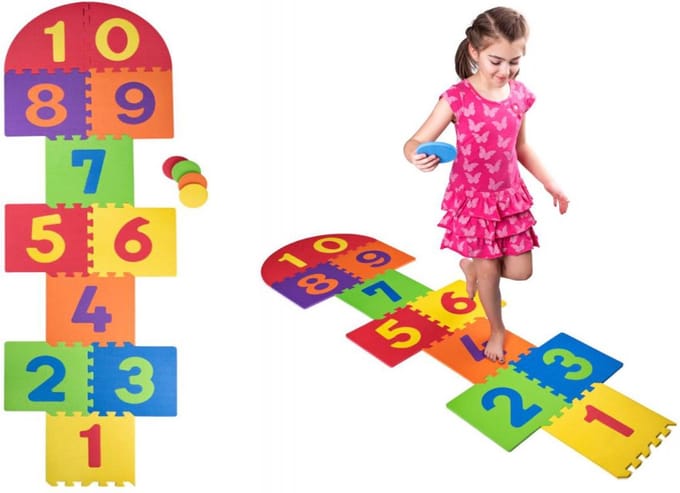 Foam Puzzelmat Hinkelspel - Hinkelmat - Hinkelbaan