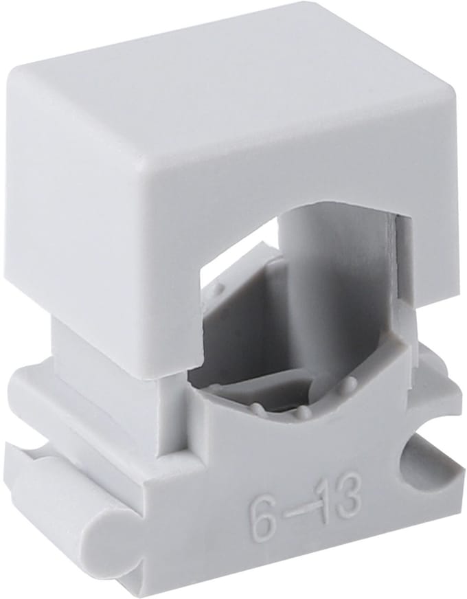 Q-Link â€“ Drukzadel 2035 â€“ 6-13mm â€“ grijs â€“ 10 stuks
