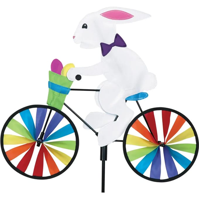Windwijzer Premier Kites 20 In. Bike Spinner - Bunny