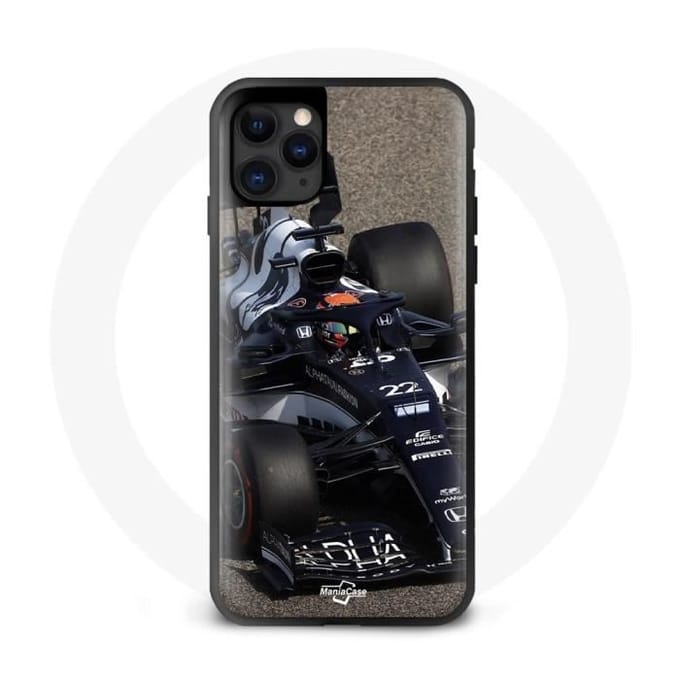 Coque - Formula 1 - iPhone 13 Pro Max - Souple - Noir - Yuki Tsunoda