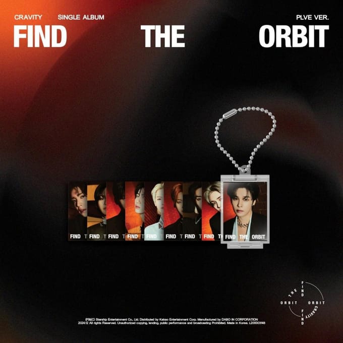 Cravity   Find The Orbit   Single Album  Plve Ver. black