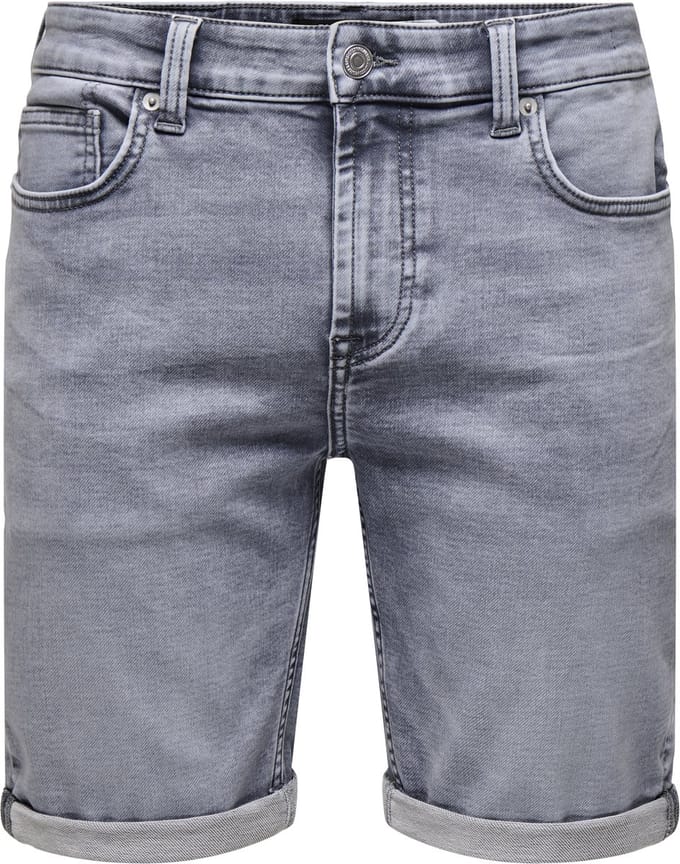 ONLY & SONS Denim shorts ONSPLY Mid waist Regular fit Shorts