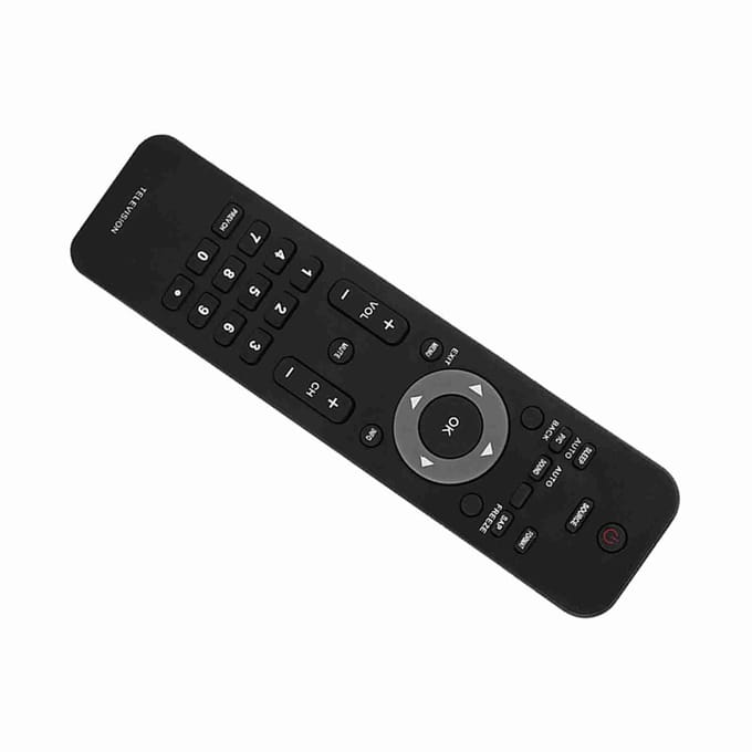 Télécommande TV à réponse rapide de plus de 8 m de distance Télécommande haute sensibilité pour PHILIPS black