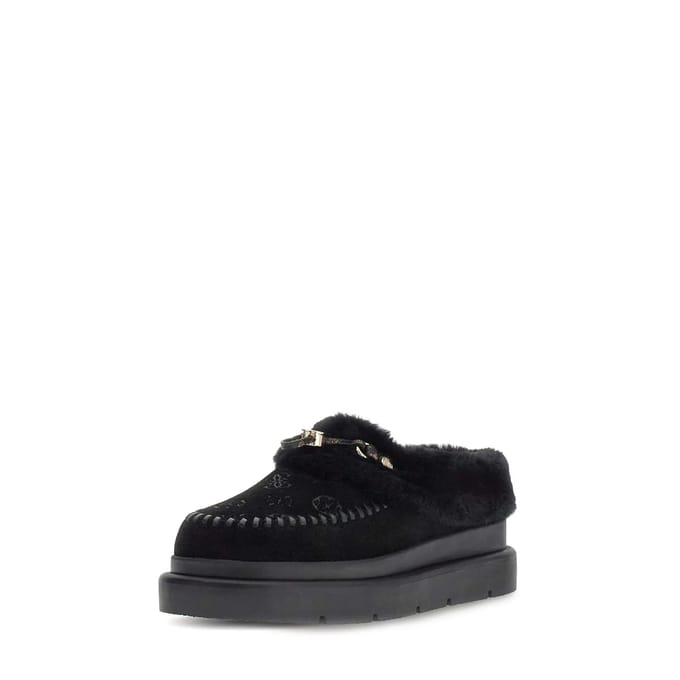 Guess Dames Mocassin Zwart FLFKEYLEA19/BLK Kendry