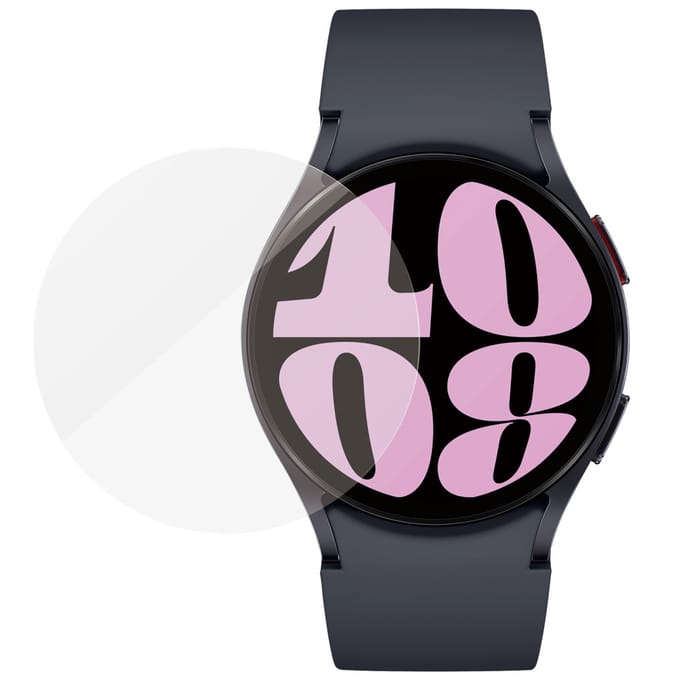 PanzerGlass Screenprotector geschikt voor Samsung Galaxy Watch 6 - 40 mm Glazen | PanzerGlass Antibacterial Screenprotector - Case Friendly