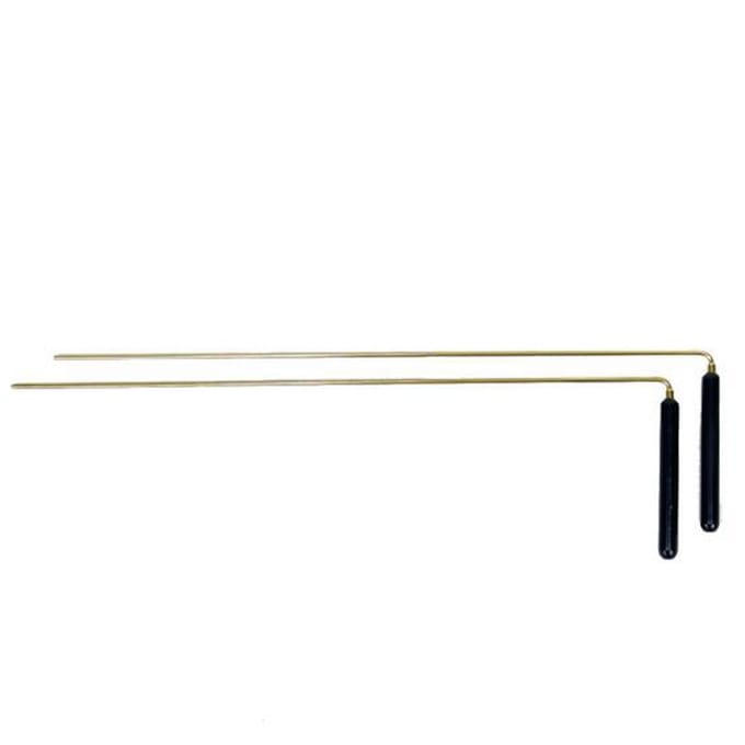 Wichelroede (per paar) messing - 39 - Messing - Metaal - M