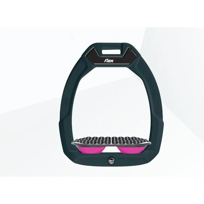 Veiligheidsequesters voor paardrijden Endurance Groen/Grijs/Roze Flex-On Safe-On