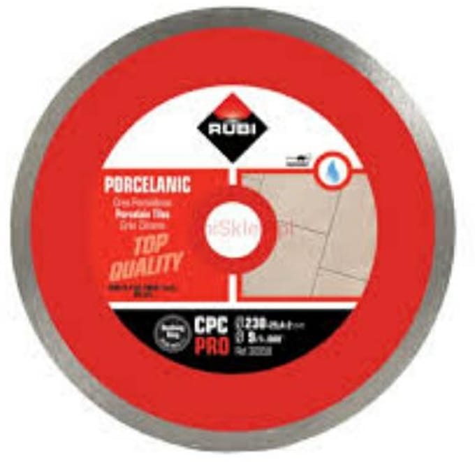 Rubi CPC 230 Pro Serie - Diamantschijf - 230 mm - Voor Nat Snijden - Gres Porselein
