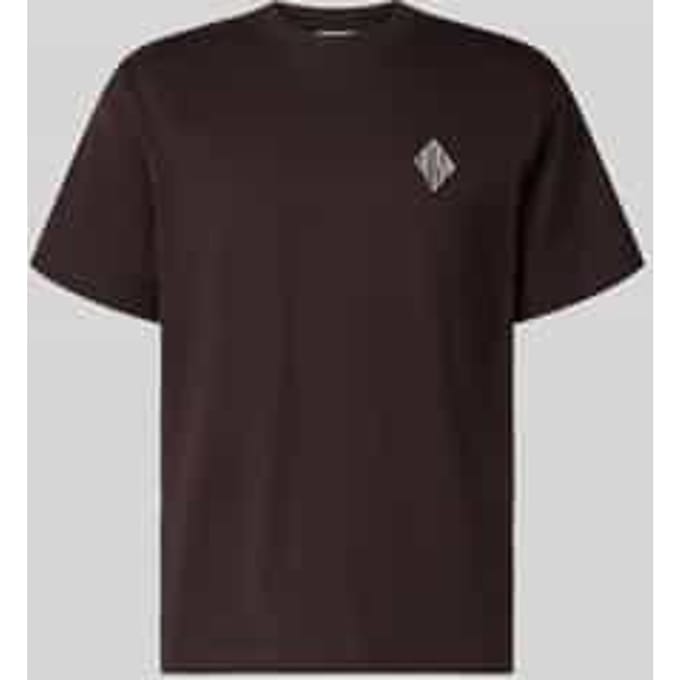 Regular fit T-shirt van puur katoen, model 'JERSEY LOURD'