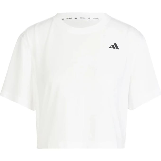 Adidas Train Essentials Boxy Workout T-shirt Met Korte Mouwen Wit 2XL Vrouw