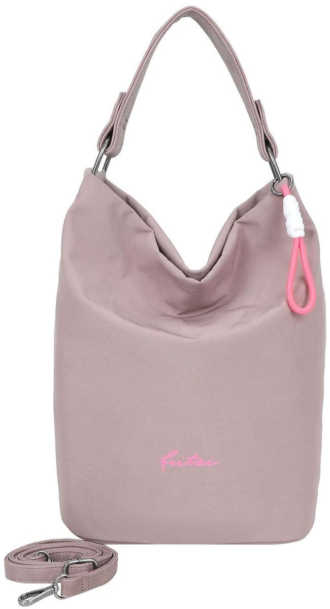 Fritzi aus Preußen schoudertas Lea Hobo Grey mauve