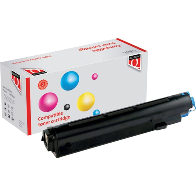 Toner Quantore alternatief tbv Oki 43979102 zwart