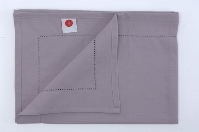 TINT BORD AJOURE TAFELLOPER UNI 50X150 BRUYERE/HEATHER
