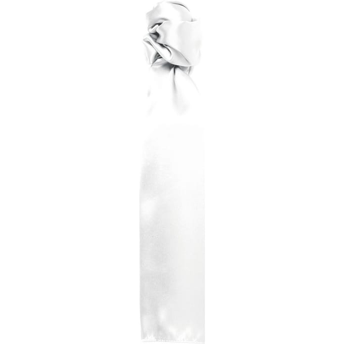 Premier Colours effen sjaal (Wit)
