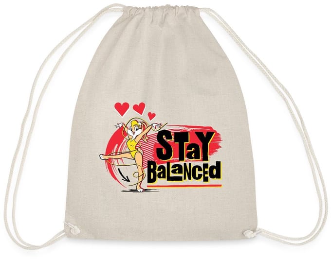 Looney Tunes Lola Bunny Stay Balanced Gymtas
