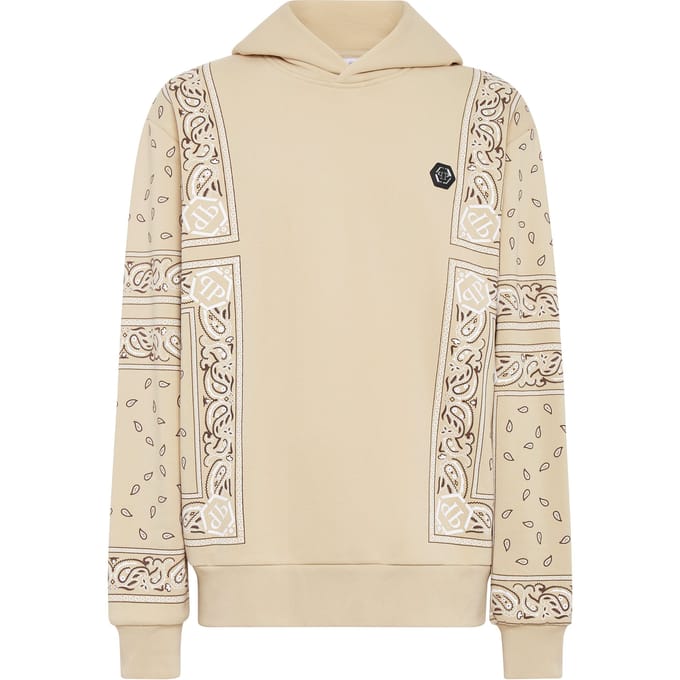 Sweatshirt Met Capuchon Paisley