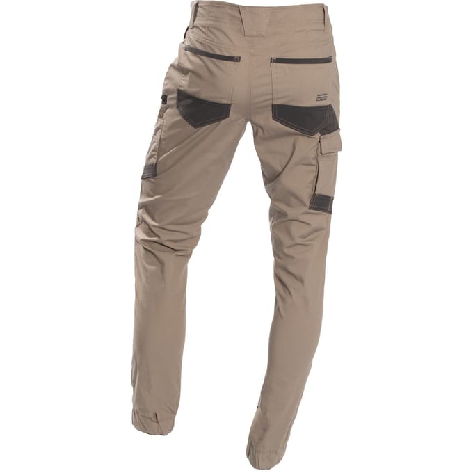 Hard Yakka Raptor Cuff Katoenen Heren Tan Buitenbroek