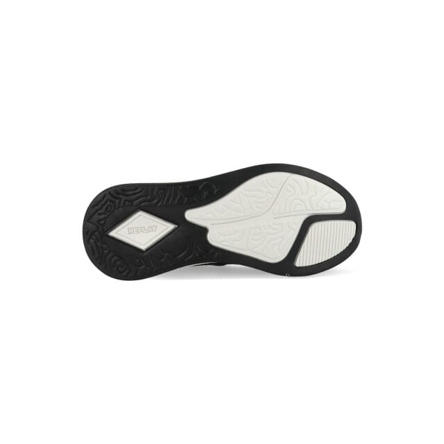 Replay Maze Jr-1 Jongens Sneaker - Zwart - Maat 28