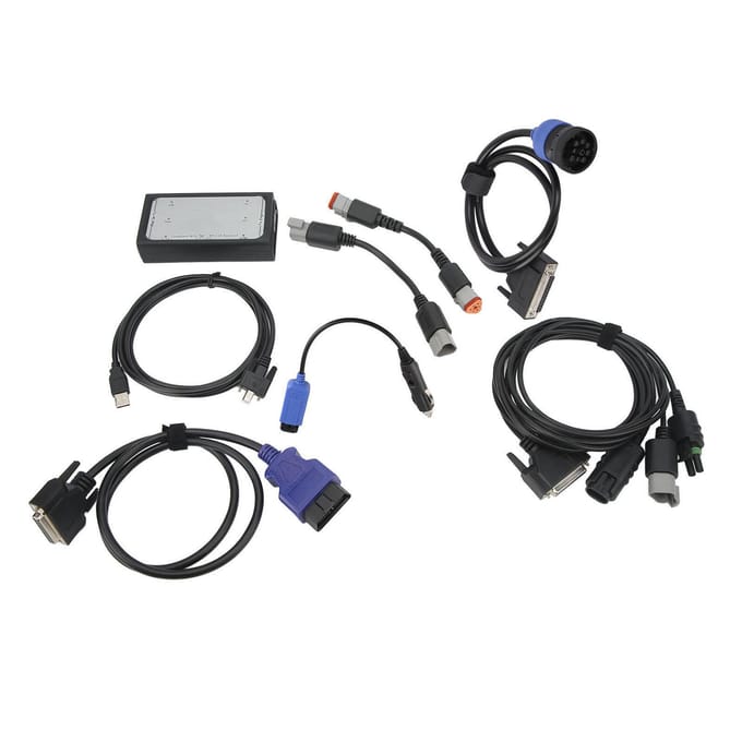 Inline 6 Data Link Adapter Kit Heavy Duty Truck Scanner Diagnostisch Gereedschap Vervanging voor Motor