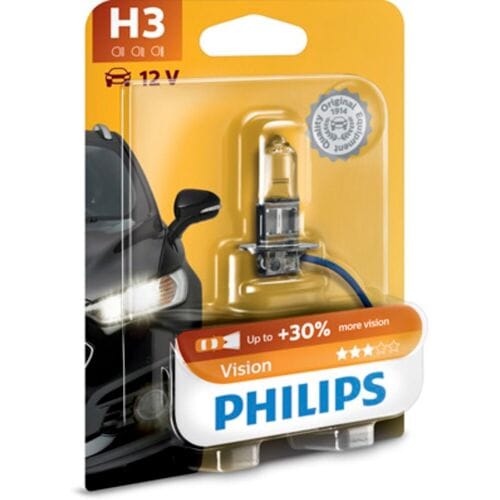 Gloeilamp PHILIPS Vision H3 12V, 55W, 1 Stuk