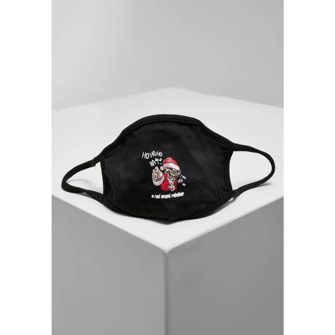 Urban Classics - Ugly Santa Face Mask black one size Masker - Mondkapje - Zwart
