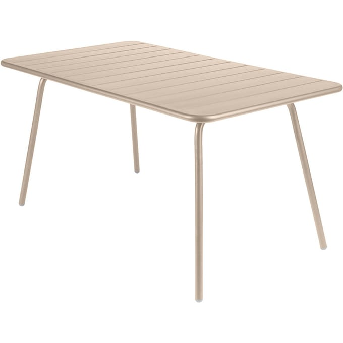 Fermob LUXEMBOURG tafel - 207 x 100 cm - 14 muskaat