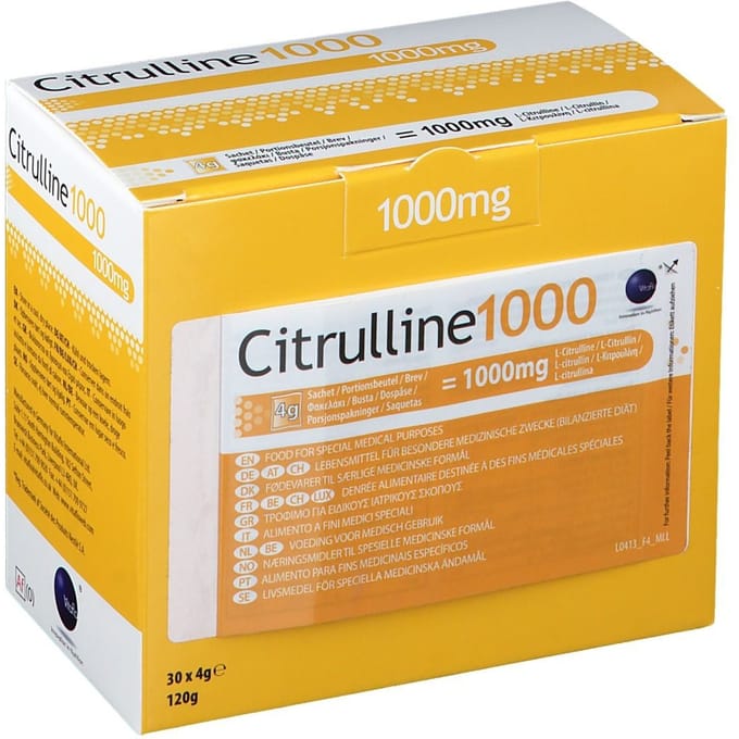 Vitaflo Citrulline 1000 4G Poeder 30 Zakje