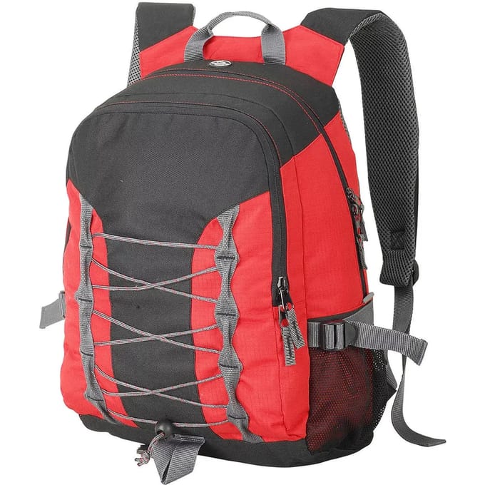 Shugon Rugzak Red/Black/Dark Grey
